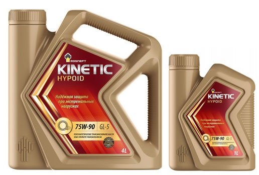 Масло трансм. Rosneft Kinetic Hypoid 80W90 GL-5 (1л.) мин.