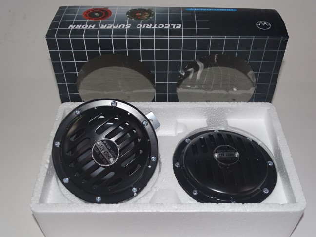 Сигнал звуковой 1038, диск черный 12V