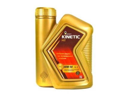 Масло трансм. Rosneft Kinetic MT 80W90 GL-4 (1л.) мин.