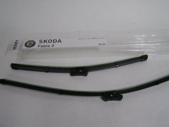 Щетка стеклоочистителя бескаркасная Skoda Fabia III 24  60 см+ 16  40 см