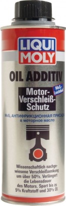 Присадка в двигатель 300 мл с дисульфидом молибдена  Oil Additiv