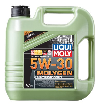 Масло моторное LIQUI MOLY Molygen New Generation 5W30 SQ GF-7A (4л.) синтетическое (бенз.)