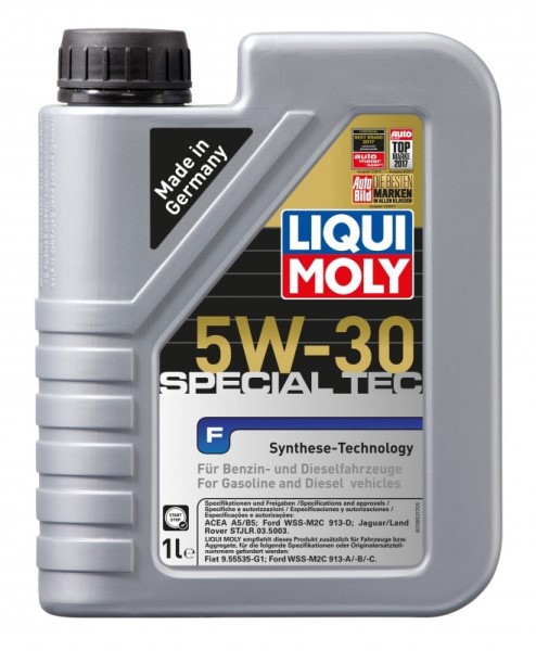 Масло моторное LIQUI MOLY Special Tec F 5W30 A5/B5 (1л.) синтетическое (бенз., диз.)