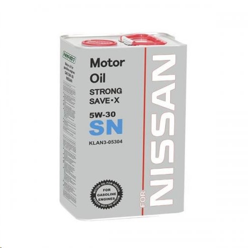 Масло моторное FanFaro for Nissan Strong Save X 5W30 SN (4л.) синтетическое (бенз.)