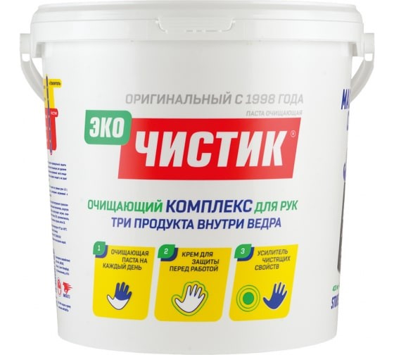 Паста для очистки рук 11 кг  ЭкоЧистик