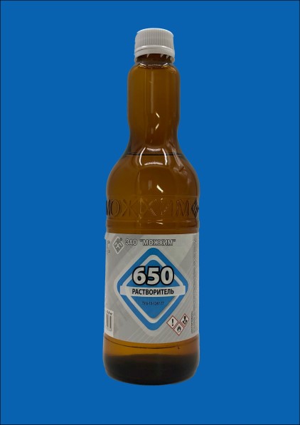 Растворитель 650 0,5 л. стекло