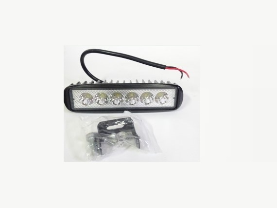 Фара светодиодная дополнительная 6 SMD 18W, 10-30V, дальний