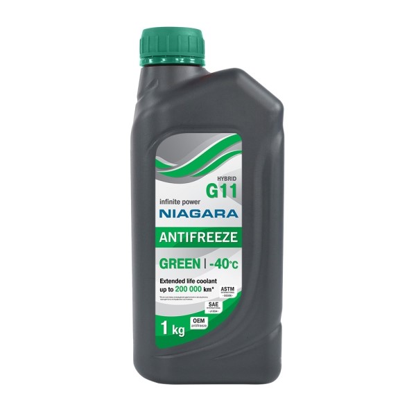 Антифриз  Ниагара  G-11 -40С (1 кг.) зеленый