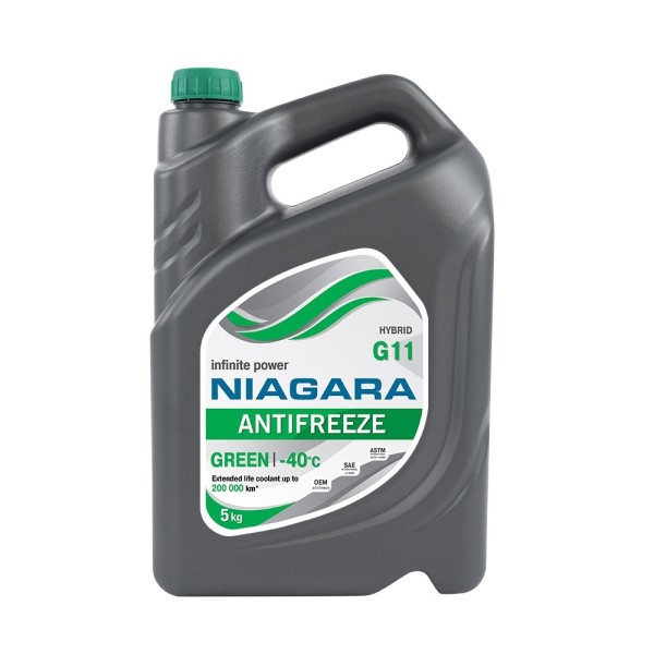 Антифриз  Ниагара  G-11 -40С (5 кг.) зеленый