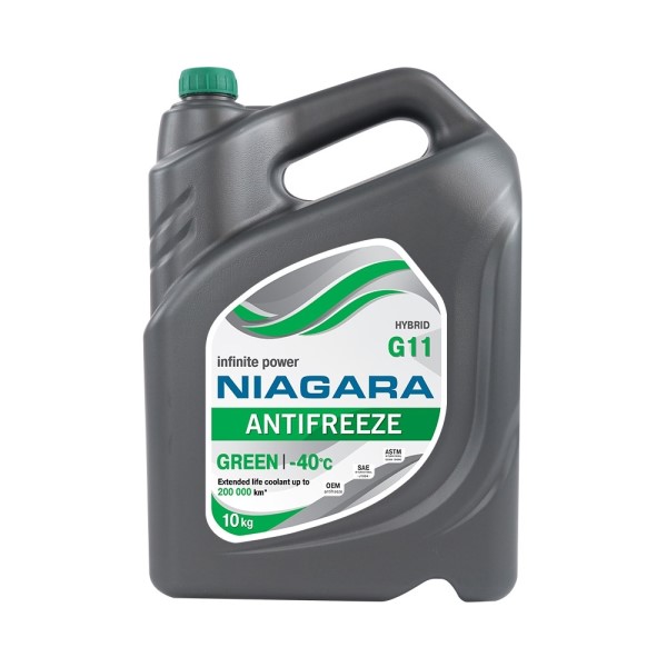 Антифриз  Ниагара  G-11 -40С (10 кг.) зеленый
