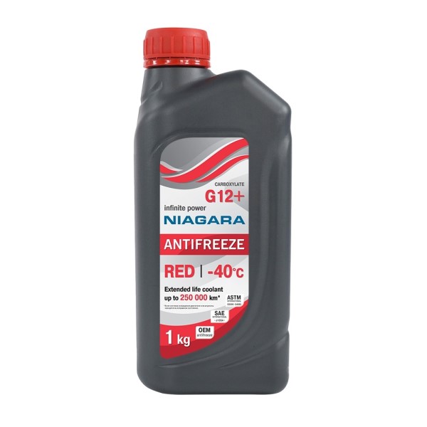 Антифриз  Ниагара  G-12+ -40С (1 кг.) красный
