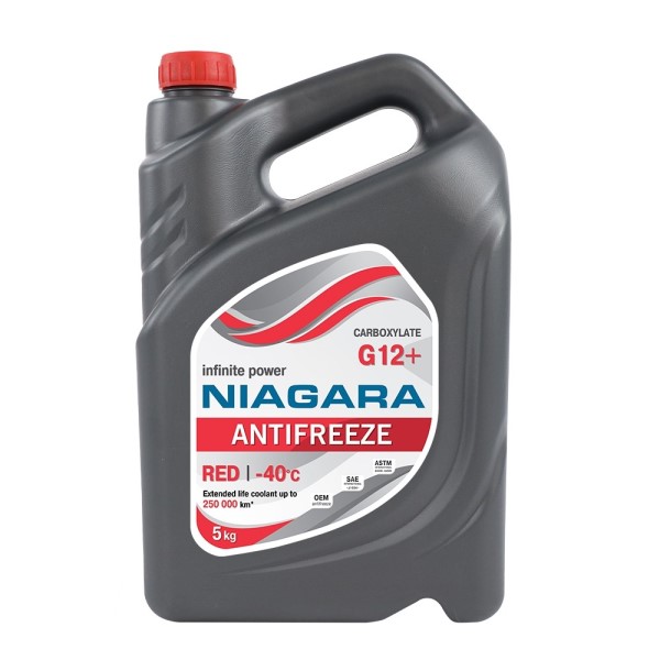 Антифриз  Ниагара  G-12+ -40С (5 кг.) красный