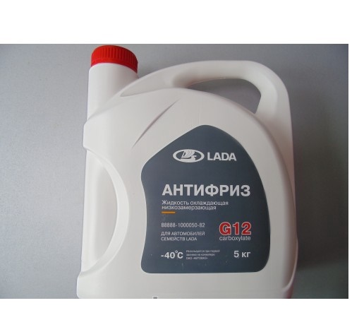Антифриз  LADA Carboxylate  G-12 -35С (5 кг.) красный