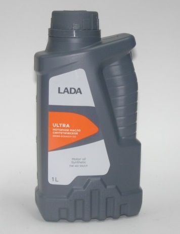 Масло моторное LADA Ultra 5W40 SN/CF (1л.) синтетическое (бенз., диз.)