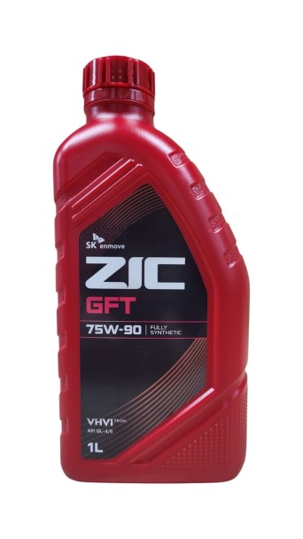 Масло трансм. ZIC GFT 75W90 GL-4/5  (1л.) синтетическое