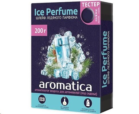 Ароматизатор под сиденье  AROMATICA  Ice Perfume 200 мл гелевый