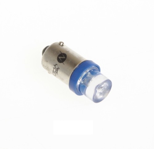 Лампа габарит. 24V T4W T8.5 1 LED с цок. BA9s синяя CONE BLUE