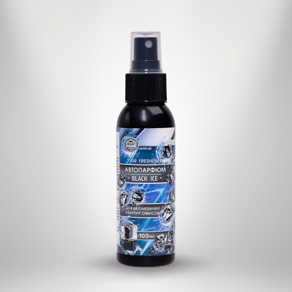 Ароматизатор спрей  Aire Freshener  Черный лед 100 мл