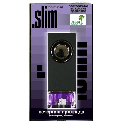 Ароматизатор на дефлектор  SLIM 187  Вечерняя прохлада 8 мл