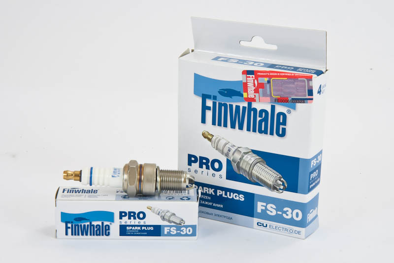 Свечи Finwhale FS-30 Pro /Lada 8 кл./ (3-х элек.) и.у.