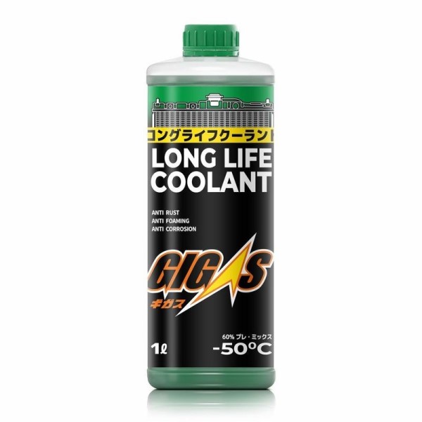 Антифриз  GIGAS LONG LIFE COOLANT GREEN -50C   (1 л.) зеленый