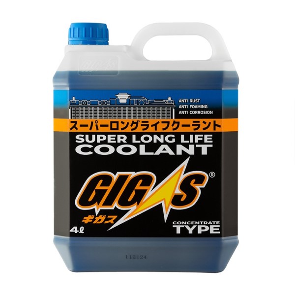 Антифриз  GIGAS SUPER LONG LIFE COOLANT CONCENTRATE BLUE   (4 л.) синий (концентрат)