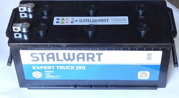 Аккумулятор 6 СТ*190 1350А п/п (-/+) 513x223x215 Expert TRUCK