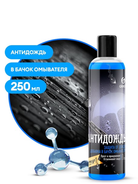 Антидождь 250 мл в бачок омыват. (концентрат)