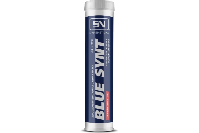Смазка литиевая высокотемп. 400 гр BLUE SYNT /картридж/ синяя