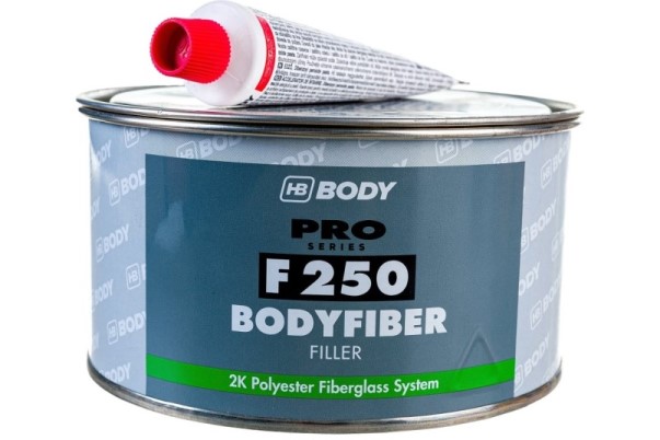 Шпатлевка Body PRO F250 Fiber 0,75 кг со стекловолокном