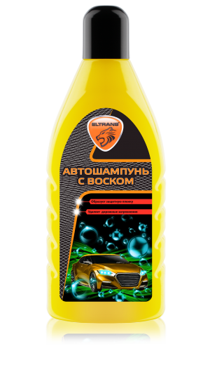 Шампунь 1 л. с воском