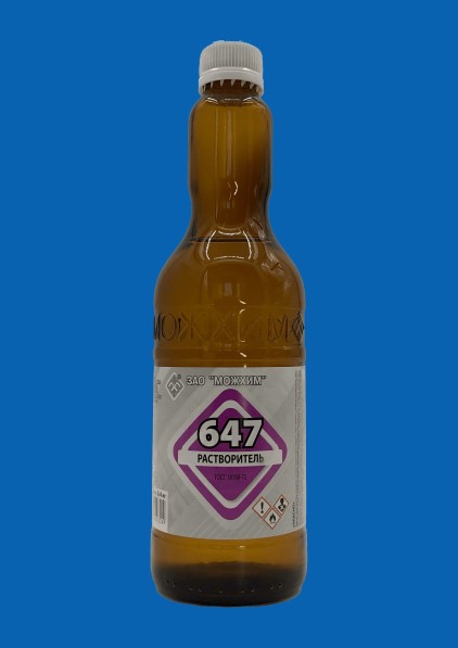 Растворитель 647 0,5 л. стекло