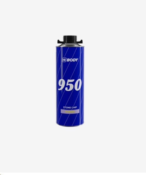 Антигравий на пистолет 1 л. Черный  Боди-950  (антикор.)