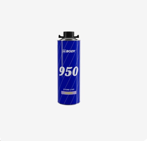 Антигравий на пистолет 1 л. Белый  Боди-950  (антикор.)