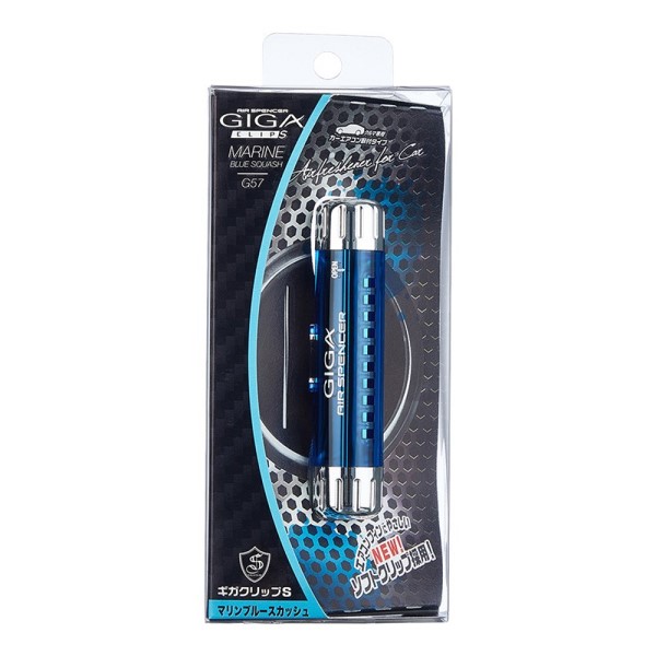 Ароматизатор на дефлектор  Giga MARINE BLUE SQUASH  Свежесть