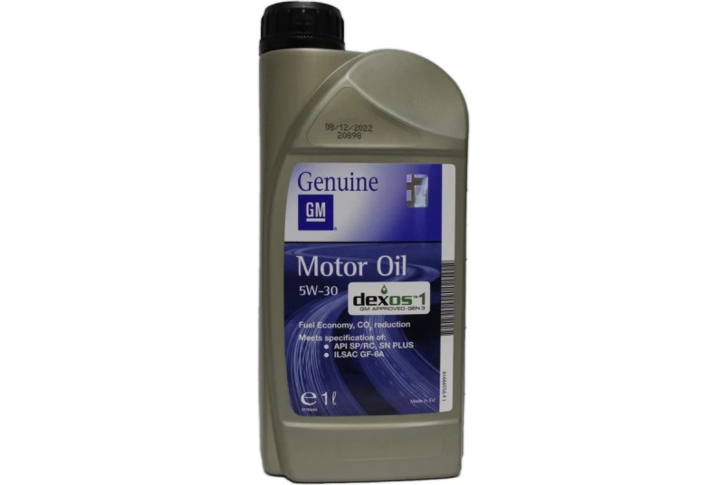 Масло моторное GM Dexos1 gen2 5W30 SP/RC (1л.) синтетическое (бенз.)