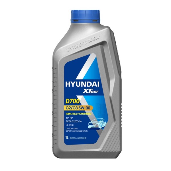 Масло моторное Hyundai/Kia XTeer D700 5W30 C2/C3 (1л.) синтетическое (диз.)