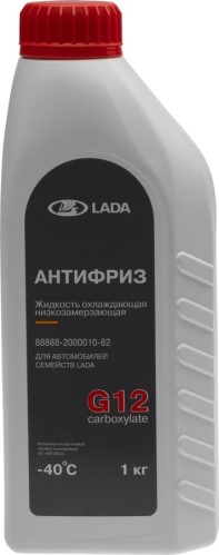 Антифриз  LADA Carboxylate  G-12 -35С (1 кг.) красный