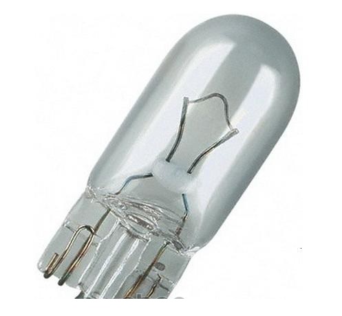 Лампа габарит. 12V W5W T10 без цок. W2.1x9.5d