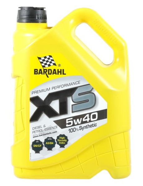 Масло моторное BARDAHL 5W40 XTS (5л.) синтетическое (бенз., диз.)