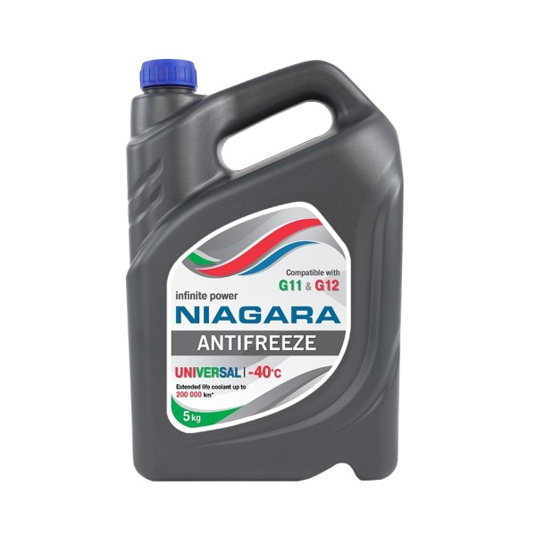 Антифриз  Ниагара  универс. -40С (5 кг.) (совместим с G11 и G12)