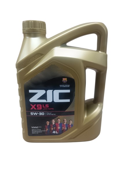 Масло моторное ZIC X9 LS 5W30 SN/CF С3 (4л.) синтетическое (бенз., диз.)