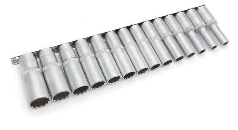 Набор головок 14 предм. (1/2) 8-24 мм 12-гр. глубокие