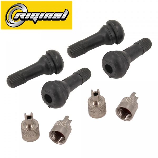 Вентиль для ремонта шин с колпачками T R14/R15/R16/R17 (4 шт)