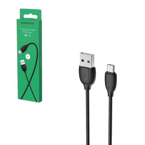 Дата-кабель универ. micro USB /Android/ 1 м, 2.4А