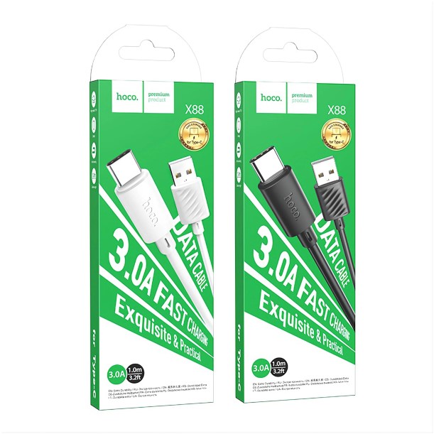 Дата-кабель универ. USB Type-C 1 м, 3А