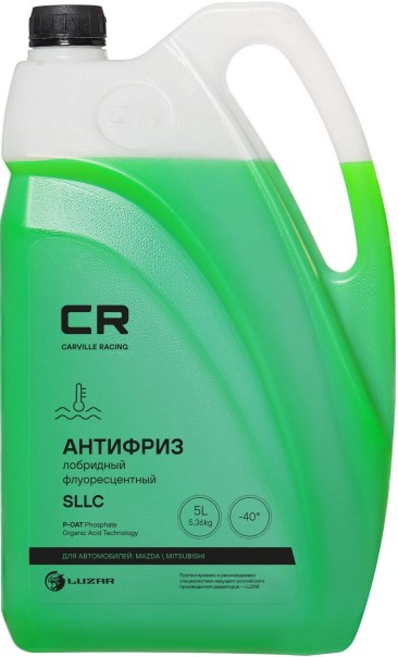 Антифриз CR для а/м Mazda/Mitsubishi  P-OAT  FL22/DiaQueen SLLC Pr  -40С  готовый  5л/5.37кг (L2018 арт2. XCVR-L201807