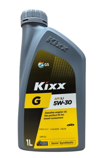 Масло моторное Kixx G 5W30 SJ (1л.) полусинтетическое. (бенз.)