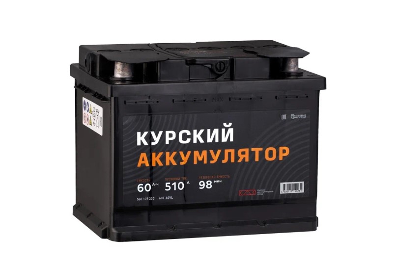 Аккумулятор 6 СТ* 60 510А п/п (+/-) 242х175х190