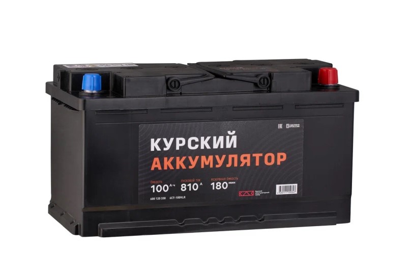 Аккумулятор 6 СТ*100 810А обр/п (-/+) 353х175х190